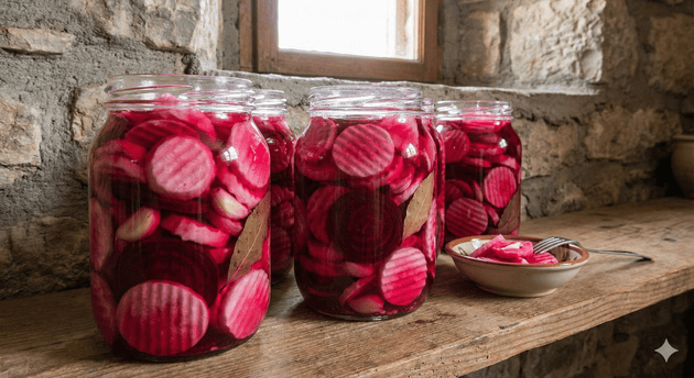 Fermented vegetables food preservation without refrigeration Lebanese torshi pickling