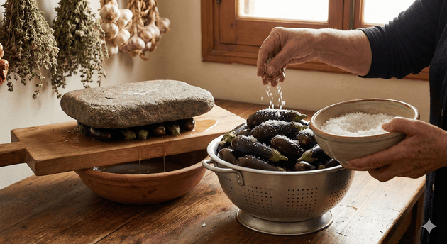 Salt preservation food preservation without